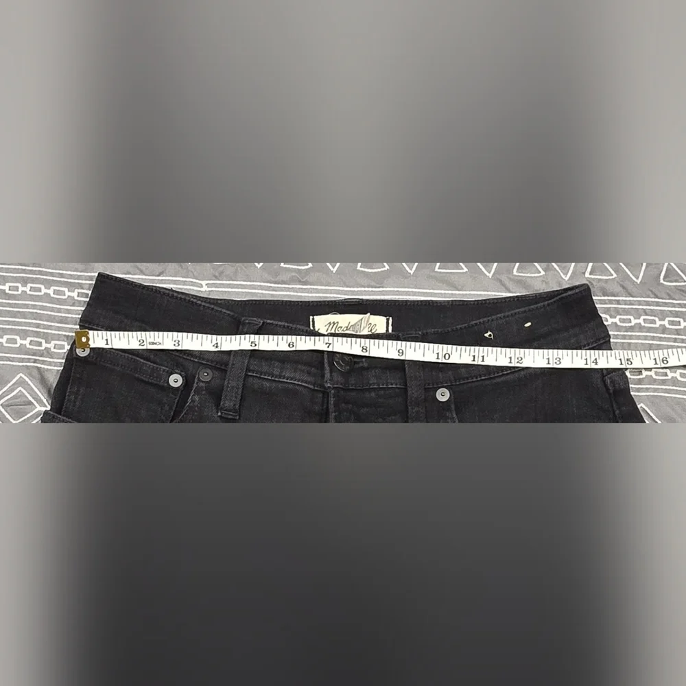 SOLD!!!!!!! Madewell The Perfect Vintage Wide Leg High Waisted Jeans Size 28 - Picture 5 of 8